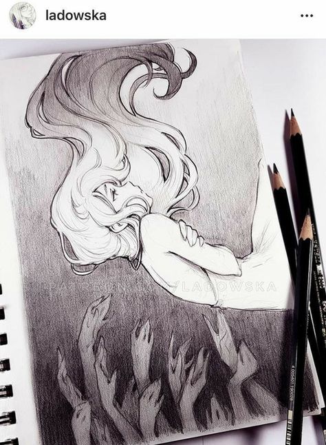 Illustration Kunst, Sketchbook Journal, Art Time, Dark Art Drawings, Ink Drawings, Mental Disorders, Sketchbook Art, Pencil Art Drawings, Art And Illustration