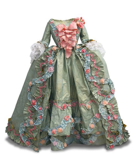 Poem Inspo, 1700 Fashion, Rococo Dress, 18th Century Dress, Rococo Fashion, 18th Century Clothing, Century Dress, Paper Dress, 18th Century Fashion