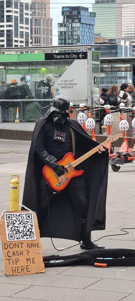 Casino, Electric Guitar, Darth Vader, Electricity