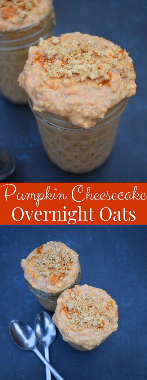 Pumpkin Cream Cheese Overnight Oats, Overnight Oats Pumpkin Cheesecake, Pumpkin Pie Cheesecake Overnight Oats, High Protein Pumpkin Cheesecake Overnight Oats, Pumpkin Cheesecake Oatmeal, Pumpkin Overnight Oats No Yogurt, High Protein Pumpkin Overnight Oats, Pumpkin Cheesecake Overnight Oats, Cheesecake Overnight Oats With Jello