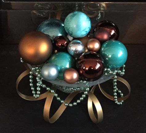 Turquoise And Copper Christmas Tree, Turquoise Christmas Decor, Christmas Turquoise, Teal Christmas Tree, Champagne Christmas Tree, Teal Christmas, Copper Christmas, Turquoise Christmas, Magical Mermaid