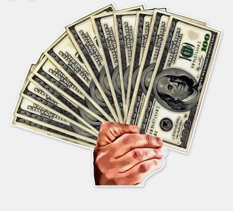 hand holding hundred dollar bills money art sticker Hundred Dollar Bills, Money Clipart, 100 Dollar Bill, Dollar Bills, Logo Design Art, Hands Holding, Download Image, Male Hands, Digital Kit