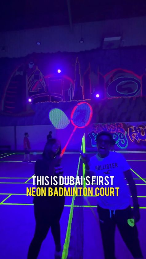 Get ready for an electrifying experience on the badminton court like never before! Dubai has unveiled its first neon badminton court at Pioneers Badminton Hub in Al Quoz, and the news is buzzing all over social media, including the popular Instagram page gulfbuzz. This groundbreaking facility is revolutionizing the way we play sports, combining the […] The post Glow Up Your Game: Play Badminton Under Neon Lights at Pioneers Badminton Hub in Dubai appeared first on Take One. Play Badminton, Badminton Games, Sport Ideas, Badminton Court, Travel Dubai, Popular Instagram, Dubai Travel, Game Play, Neon Lights