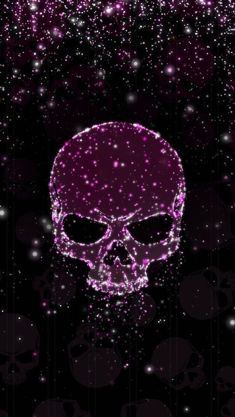 Pink Spooky Wallpaper, Luna Core, Pink Skull Wallpaper, Ios Customization, Skull Wallpapers, Pink Goth, Scene Wallpaper, Phone Ideas, Skull Artwork