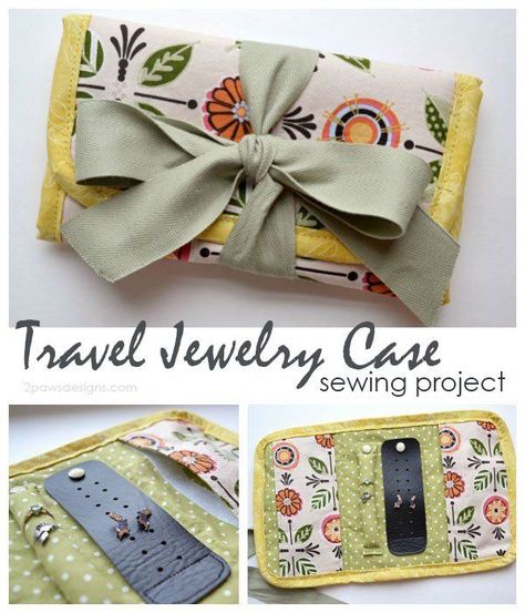 Diy Jewelry Travel Case, Diy Jewelry Roll, Travel Jewelry Holder, Necklace Rack, Jewelry Travel Bag, Trendy Travel Bags, Jewelry Roll Travel, Jewelry Travel Case, Jewelry Storage Diy