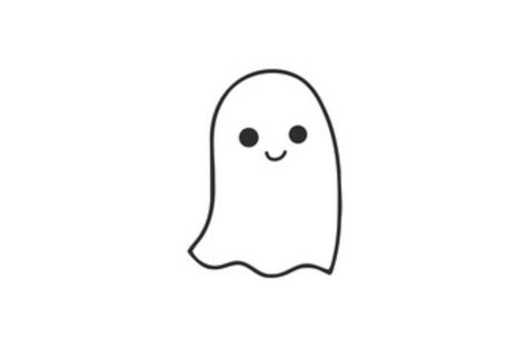 Simple Tattoos Ghost, Ghost Simple Tattoo, Ghost Emoji Tattoo, Gost Pic, Cute Ghost Tattoo Ideas Simple, Ghost With Sunglasses Tattoo, Cute Henna, Cute Emoji Wallpaper, Emoji Wallpaper