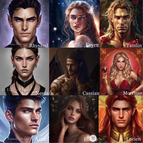 Cassian And Morrigan, Morrigan And Azriel Acomaf, Tamlin Fan Art Mask, Elaine And Azriel Acotar Fanart, Tamlin Court Of Thorns And Roses, Cassian Azriel Amren, Acotar Feyre Nesta And Elain, Tamlin Fan Art Beast, Nesta And Elain Fanart