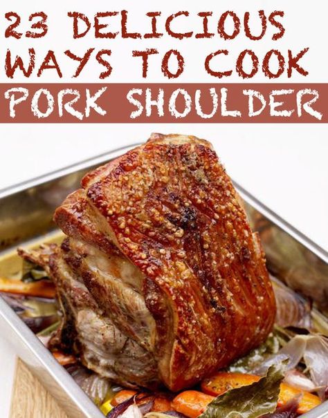 23 Delicious Ways To Cook Pork Shoulder - has some good info on pork shoulders, recipes are already pinned elsewhere: Picnic Roast Recipes, Pork Shoulder Recipes Oven, Pork Shoulder Picnic Roast, Pork Shoulder Picnic, Pork Picnic, Picnic Roast, Smoked Pork Shoulder, Pork Shoulder Recipes, Pork Shoulder Roast