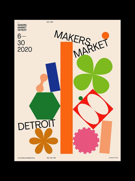 Makers Market Poster, Market Branding Design, Branding Design Process, Brand Identity Poster, Art Market Poster, Market Graphic Design, Market Poster Design, Community Branding, Market Branding