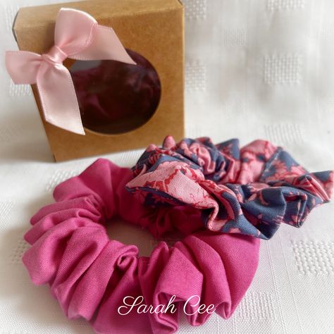 Evening! Here's another gift set idea I've put together ahead of my Christmas fairs this month. A pair of scrunchies in a little gift set. At only £5 each I think they'll be a popular choice, and perfect as a Secret Santa, gift for the Christmas table or stocking filler gift too! X #handmadescrunchies #scrunchiegiftset #giftsforher #handmadehairaccessories #giftsforgirls #stockingfillergiftideas #SecretSantagifts #Christmastablegifts #giftsforfriends Stocking Filler Gifts, Secret Santa Gift, Handmade Hair Accessories, Stocking Filler, Secret Santa Gifts, Stocking Fillers, Secret Santa, Christmas Table, Gifts For Girls