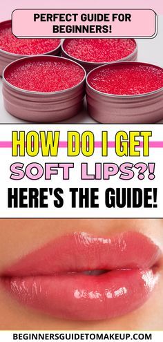 Lip Care Aesthetic, Soft And Pink Lips, Lips Routine, Pink Lip Scrub, Diy Lip Mask, For Pink Lips, Plump Lips Naturally, Diy Lip Scrub, Lip Care Tips