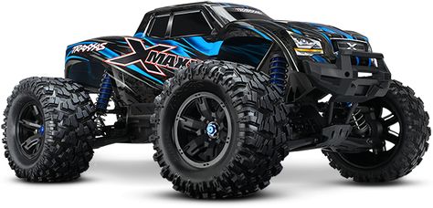 X-Maxx: Brushless Electric Monster Truck with TQi Traxxas Link Enabled 2.4GHz Radio System & Traxxas Stability Management (TSM) | Traxxas Rc Trucks Traxxas, Big Monster Trucks, Radio Controlled Boats, Remote Control Helicopter, Rc Monster Truck, Rc Cars And Trucks, Radio Controlled Cars, Rc Autos, Rc Auto