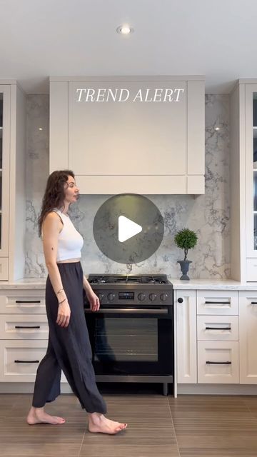 Eve Rusakova on Instagram: "Statement range hoods are my absolute favorite feature in the kitchen. They have the power to grab attention and steal the show, if that’s what you’re looking for.  What do you think?  . . . #rangehoods #kitchen #customkitchen #kitchenideas" Thor Range In Kitchen, Feature Rangehood, Kitchen Fan Hood Ideas, Modern Range Hood Ideas, Kitchen Range Wall, Range Hood Ideas, Modern Range Hood, Tounge And Groove, Range Hood Cover