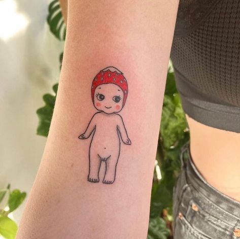 Sony Angel, Flash Tats, 00s Style, Cute Little Tattoos, Angel Tattoo, Sonny Angel, Little Tattoos, Ulzzang Fashion, Piercing Tattoo