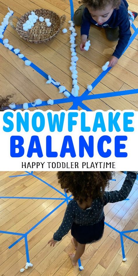 Winter Activities For Toddlers, Winter Crafts Preschool, Winter Activities Preschool, December Activities, Snow Activities, Snowflake Craft, Winter Activities For Kids, Winter Preschool, Daycare Activities