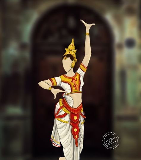 Kandyan is a classical dance form from Sri Lanka. Done in Photoshop. Hope you like it.😍 Kandyan Dancer, Dancing Drawing, Dancer Drawing, Dance Cakes, Dancer Painting, Turtle Cake, Bridesmaid Saree, Dancers Art, Classical Dance