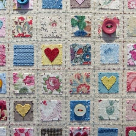 Applique Hearts, Quilting Art, Miniature Quilts, Framed Embroidery, Fabric Pictures, Sewing Appliques, Small Sewing Projects, Slow Stitching, Patchwork Quilt