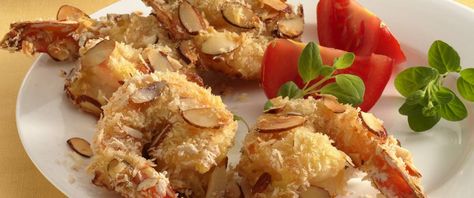 Looking for a seafood recipe? Then check out this  delicious shrimp with almond – a wonderful dinner drizzled with butter. Blow Torch Recipes, Torch Recipes, Crusted Shrimp, Shrimp Coconut, Appetizers Seafood, Easy Shrimp Recipes, Pesto Shrimp, Lemon Shrimp, Lent Recipes