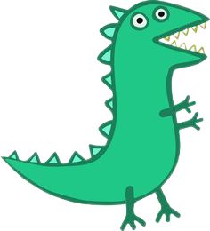 Peppa Pig Dinosaur, Pig Birthday Party Decorations, Peppa Pig Imagenes, Peppa Pig Pictures, George Pig Party, Peppa Pig Birthday Party Decorations, Peppa Pig House, George Peppa, Dinosaur Template