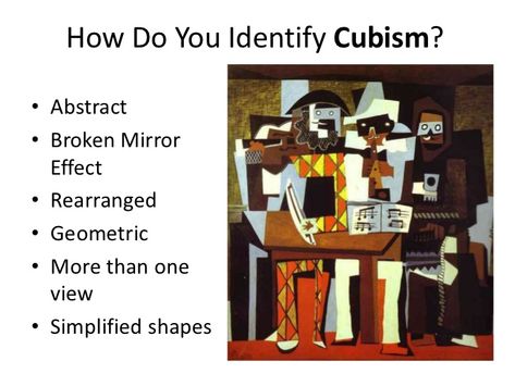 Cubism Worksheet, Art History Timeline, Cubism Abstract, Art History Major, Waldorf Art, Art Timeline, Picasso Portraits, Art History Lessons, Art Zine