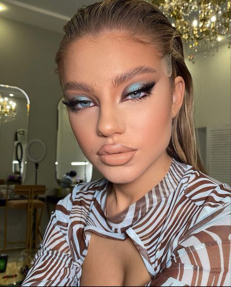 Makeup Ojos, Barbie Makeup, Eye Makeup Pictures, Glam Makeup Look, Brown Makeup, Eye Makeup Designs, Colorful Eye Makeup, Glamorous Makeup, Fancy Makeup