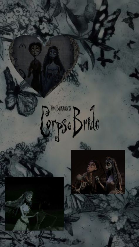 #corpsebride #wallpapernoivacadaver #emily #victor #noivacadaver #stopmotion #wallpapercorpsebride #emilyandvictor Aesthetic Corpse Bride Wallpaper, Corpse Bride Collage Wallpaper, Victor And Emily Wallpaper, Bride Corpse Wallpaper, Corpes Bride Wallpaper Pc, Corpse Bride Wallpaper Lockscreen, Emily And Victor Wallpaper, Emily And Victor Matching Icons, Corpse Bride Christmas Tree