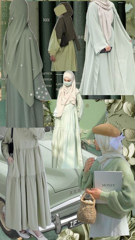 Sage green , hijab sage green  girl, green aesthetic, Muslim girl, Muslim wallpaper , sage green wallpaper, hijab inspiration, Islamic attire, hijab tutorial, hijab fashion , fashion ,Muslim fashion Sage Green Hijab, Aesthetic Muslim Girl, Wallpaper Sage Green, Aesthetic Outfits Hijab, Green Hijab, Girl Muslim, Hijab Inspiration, Sage Green Wallpaper, Muslimah Outfit