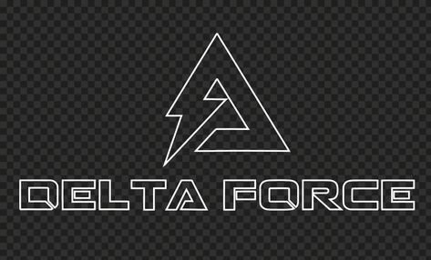 Delta Force Logo, Air Force Symbol, Pinterest Png, Delta Connection, Delta Logo, Logo Outline, Line Images, White Air Forces, Delta Force