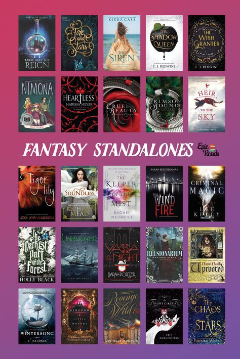 25 Epic YA Fantasy Standalones for the Commitment-Phobe Fantasy Standalones, These Broken Stars, Ya Fantasy Books, رعب نفسي, Fantasy Books To Read, Ya Fantasy, Book Challenge, Chance The Rapper, Book Suggestions