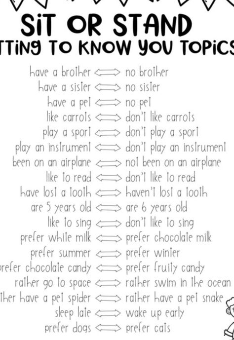 Grade 4 Ice Breakers, Get To Know You Ice Breakers, Ice Breaker Games For Small Groups, Ice Breaker Worksheets, Cheer Get To Know You Games, Physical Ice Breaker Games, Get To Know Your Buddy Activity, Get To Know Me Elementary School, Preschool Ice Breaker Games