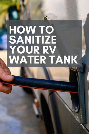 Rv Water Tank, Travel Trailer Organization, Camper Maintenance, Rv Camping Tips, Travel Trailer Camping, Rv Repair, Rv Maintenance, Rv Water, Trailer Life