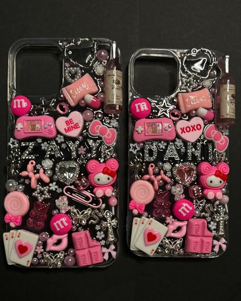 Junkcase Ideas, Junky Case, Junky Cases, Cute Iphone Accessories, Custom Phone Cases Diy, Bling Phone Cases Diy, Junk Case, Get You, Matching Phone Cases