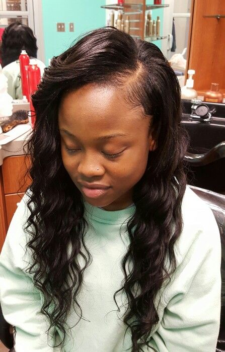 Full Sew In w/ minimum leave out Leave Out Hairstyles, Sew In Bob Hairstyles, Upart Wig, Partial Sew In, Full Sew In, Out Hairstyles, Vegas Nails, Sew In Hairstyles, Sew Ins