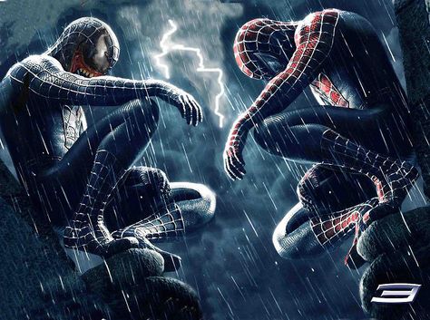 SPIDER-MAN 3 (TEASER) Spiderman 3 Wallpaper, Spiderman Sam Raimi, Raimi Spiderman, Spiderman Images, Spider Man Trilogy, New Superheroes, Venom Spiderman, Spiderman Venom, Spiderman Suits