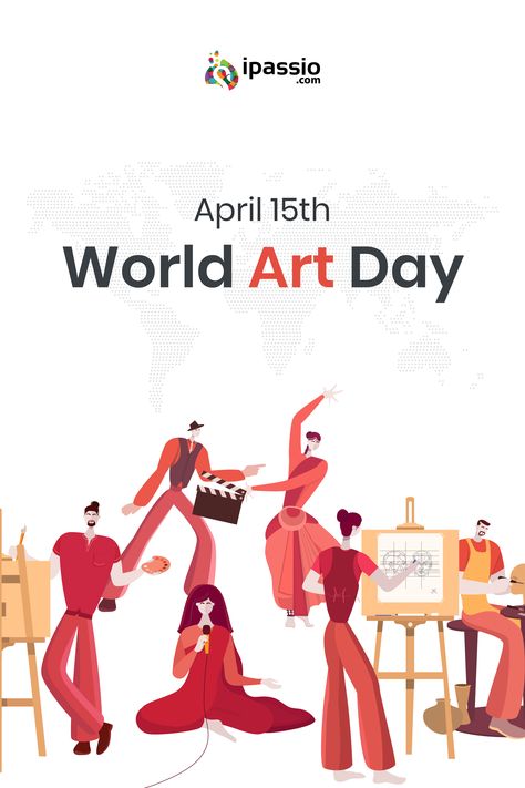 Today is 𝗔𝗽𝗿𝗶𝗹 𝟭𝟱𝘁𝗵, also known worldwide as the  World Art Day and here we are celebrating our students, who are picking up their favorite form of art, through our e-learning platform.

Join ipassio today and enroll in our specialized, 1-on-1 classes to pursue those hobbies, dreams, and aspirations that make you the happiest. For more info, visit: www.ipassio.com. World Art Day World Art Day 15 April, World Art Day 15 April, World Art Day, 15 April, Learning Websites, Learning Courses, Learning Platform, E Learning, World Art