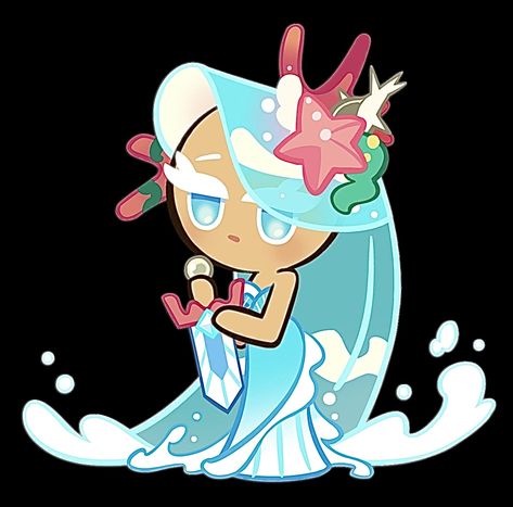 Sea Fairy Cookie, Sea Fairy, Summer Ocean, Cookie Run, Princess Peach, Favorite Character, Mario Characters, Disney Princess, Dolls