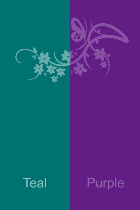 Eggplant And Teal Color Palette, Teal And Purple Aesthetic, Teal Purple Color Palette, Purple And Teal Aesthetic, Purple Teal Bedroom, Turquoise And Purple Wedding, Turquoise And Purple Bedroom, Frozen Classroom, Purple Colour Combination