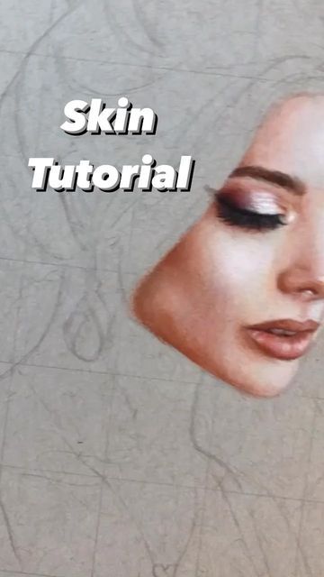 How To Blend Skin Color Pencil, Skin Tutorial Drawing, Shading Art Drawings, Toned Gray Paper Drawings Colored Pencils, Toned Paper Drawing Colored Pencils, Toned Gray Paper Drawings, How To Color Skin With Colored Pencils, Colour Pencil Drawing Portraits, Realistic Colour Pencil Drawings