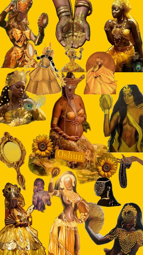 👑 Oshun Offerings, Orishas Yoruba, Spiritual Vibes, Spirituality, Anime, Art