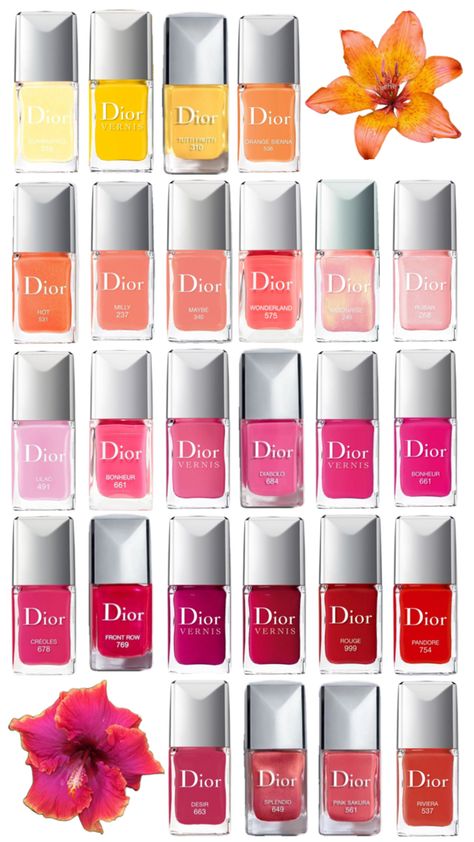 Dior Collage, Dior Nail Polish, Dior Nails, Summer Colours, Warm Tone, Just Girly Things, Summer Colors, Girly Things, Beauty Products