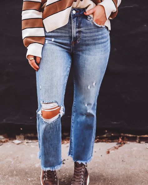 A little sneak peek of what is dropping tomorrow morning in our Denim Drop! // 9am cannot come soon enough!! 🖤👏 https://shopikt.com/collections/new-arrivals-1 Crop Flare, Come Soon, Trendy Jeans, Denim Collection, Polo Sweater, Cropped Flares, Denim Flares, Vest Jacket, Jumpsuit Dress