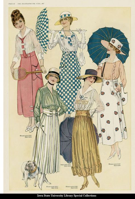 1917 Fashion, Silhouettes Fashion, 1929 Fashion, 10s Fashion, 1920 Style, Titanic Dress, Fashion Presentation, Fashion 1910, 1910s Fashion