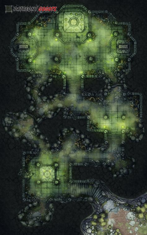 Dnd Dungeon Maps, Dungeon Layout, Snow Map, Dnd Dungeon, Dnd Druid, Dnd Backgrounds, Fantasy City Map, Dnd World Map, Map Making