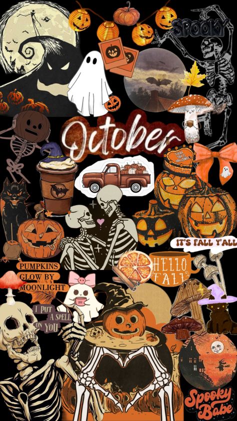 #halloween #halloweenaesthetic #spooky #scary #fall #autumn #skeleton Hello Glow, Spooky Scary, It's Fall, Fall Autumn, Skeleton, Halloween