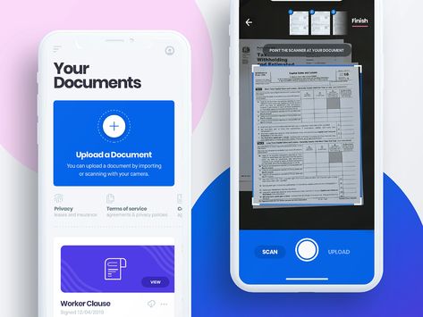 DoNotPay Document Scanner Preview by Alex Banaga on Dribbble Scan App, App Design Layout, Digital Design Trends, Scanner App, App Landing Page, Documents Design, Diagram Design, App Design Inspiration, App Ui Design