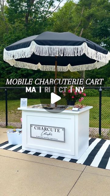 NICOLE on Instagram: "@char.cuteboard just launched the FIRST mobile charcuterie cart in New England —serving RI, MA, CT and NY. Whether it be a wedding, picnic, birthday celebration, family/friends gathering or any occasion, elevate the event with this charming Mobile Charcuterie Cart. Customize boards that suit your preferences and dietary needs, and the mobile cart comes directly to you. 📌 Book through @char.cuteboard   📍Locations: MA | RI | CT | NY  #newengland #charcuterie #charcuterieboard #foodies #massachusetts #rhodeisland #grazingtables #charcuterieboardsofinstagram #mobileservice #connecticut #foodofig #mobilecharcuteriecart #smallbusiness #grazingboard #hostingideas #eventcatering #cheeseboard" Food Carts Wedding, Mobile Charcuterie Board, Charcuterie Bar Cart, Food Cart Ideas, Charcuterie Mobile Bar, Charcuterie Board Cart, Charcuterie Cart Ideas, Charcuterie Bar, Mobile Charcuterie Cart Business