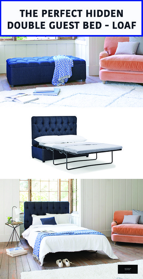 Hidden Guest Bed, Loaf Bed, Sofa Bed Guest Room, Murphy Bed Ikea, Beds For Small Spaces, Murphy Bed Plans, Hidden Bed, Bed Design Modern, Guest Room Office