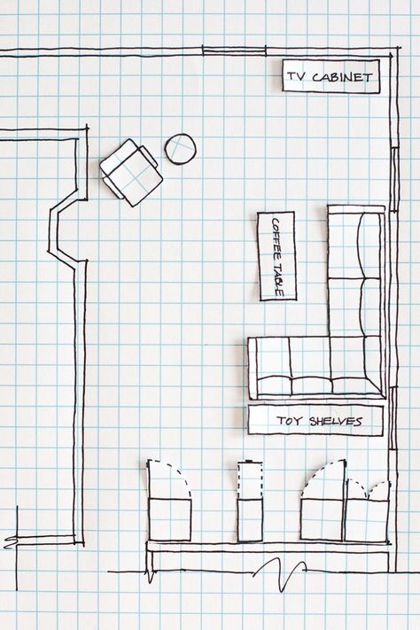 How to Draw a Floor Plan- without any special tools or computer programs! Teen Bedroom Makeover, Interior Design Drawings, Teenage Room, Floor Plan Drawing, Interior Design Sketches, Bedroom Floor Plans, Plan Drawing, Up House, Bedroom Layouts