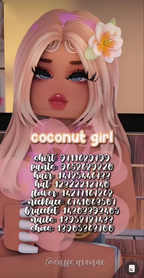 Brown Hair Roblox, Preppy Decal, Code Clothing, Pic Code, Coding Shirts, Decal Codes, Black Hair Roblox, Aesthetic Roblox Royale High Outfits, Barbie Hair