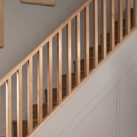 Winder Staircase, Wooden Staircase Railing, Stairs Makeover Design, Staircase Kits, Stair Banister, Stairs Makeover, House Staircase, Oak Stairs, Stair Railing Design